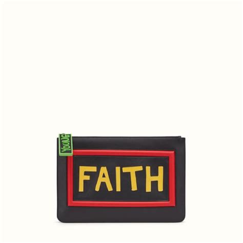 fendi faith clutch|fendi clutch wallet.